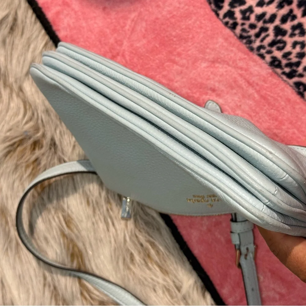 Kate Spade Leila‎ Light Blue Crossbody Bag - Picture 11 of 12